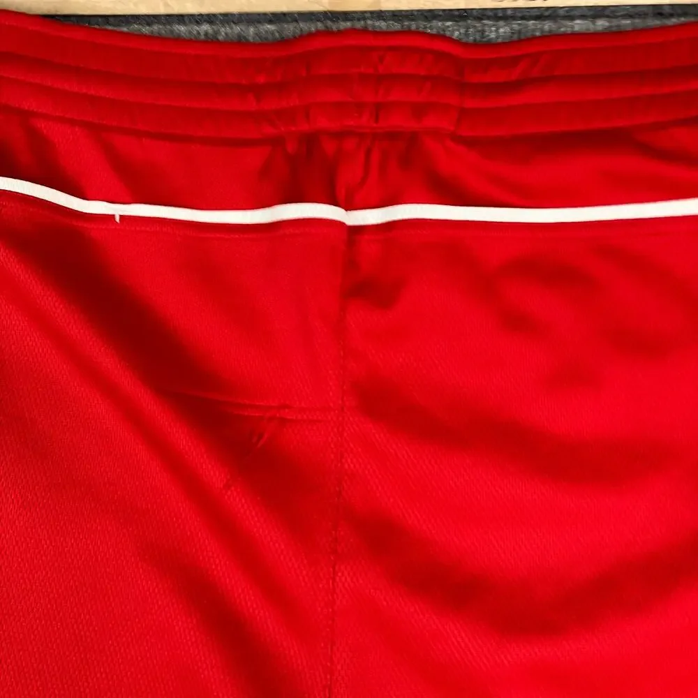 Nike Team Iowa State Shorts Men XXL Red Athletic Mesh NCAA Basketball Reversable